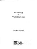 Cover of: Technology in Vedic literature