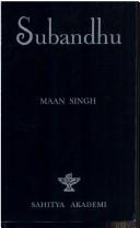 Cover of: Subandhu