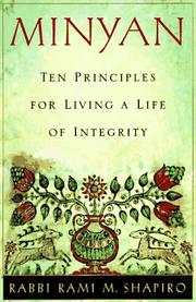 Cover of: Minyan: ten principles for living a life of integrity