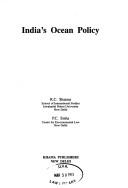 Cover of: India's Ocean policy