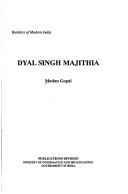 Cover of: Dyal Singh Majitha