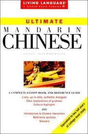 Cover of: Ultimate Chinese: mandarin