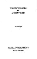 Cover of: Women workers in ancient India