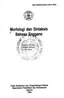Cover of: Morfologi dan sintaksis bahasa Enggano
