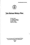 Cover of: Tata bahasa Melayu Riau by Idrus Lubis ... [et al.].