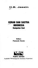 Cover of: Koran dan sastra Indonesia