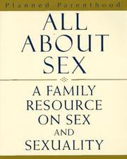 Cover of: All About Sex by Planned Parenthood