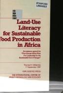 Land-use literacy for sustainable food production in Africa by Thomas R. Odhiambo