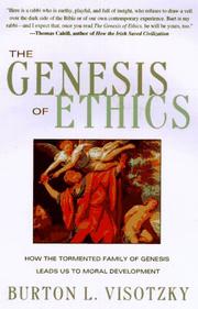Cover of: The Genesis of ethics by Burton L. Visotzky