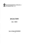 Cover of: Bitlisli İdris: İdrı̂s-i Bidlı̂sı̂