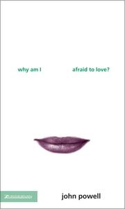 Cover of: Why Am I Afraid to Love?