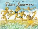 Cover of: Those summers