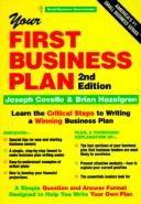 Your first business plan by Joseph A. Covello