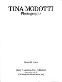 Cover of: Tina Modotti: photographs