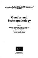 Cover of: Gender and psychopathology by edited by Mary V. Seeman.