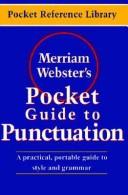 Cover of: Merriam-Webster's pocket guide to punctuation.