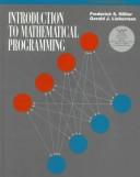 Introduction to mathematical programming by Frederick S. Hillier