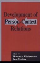 Cover of: Development of person-context relations
