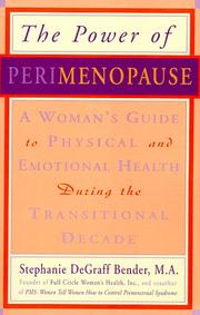 Cover of: The Power of Perimenopause: A Woman's Guide to Physical and Emotional Health During the Transitional Decade