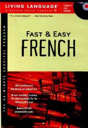 Cover of: Fast and Easy French (Fast & Easy