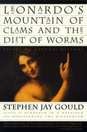 Cover of: Leonardo's Mountain of Clams and the Diet of Worms by Stephen Jay Gould
