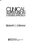 Clinical supervision by Elizabeth Holloway