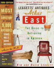 Cover of: Leggetts' Antiques Atlas East, 2000 Edition by Kim Leggett, David Leggett