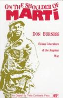 Cover of: On the shoulder of Martí: Cuban literature of the Angolan War
