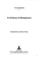Cover of: In defense of metaphysics
