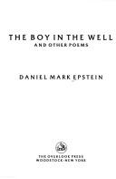 Cover of: The boy in the well ; and other poems