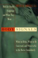 Cover of: Body signals by Bruce K. Lowell