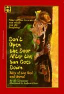 Don't open the door after the sun goes down by Al Carusone