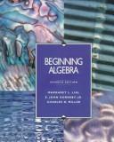 Cover of: Beginning algebra by Margaret L. Lial