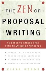 Cover of: The Zen of Proposal Writing | Kitta Reeds