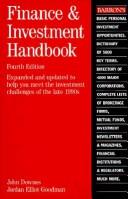 Cover of: Barron's finance & investment handbook
