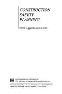 Cover of: Construction safety planning