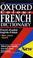 Cover of: Oxford colour French dictionary