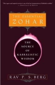 Cover of: The Essential Zohar: The Source of Kabbalistic Wisdom