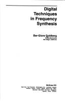 Cover of: Digital techniques in frequency synthesis