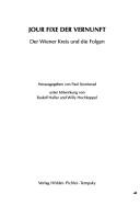 Cover of: Jour fixe der Vernunft: der Wiener Kreis und die Folgen