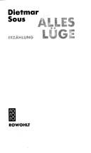 Cover of: Alles Lüge: Erzählung