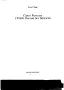 Cover of: Carte francesi e porti italiani del Seicento