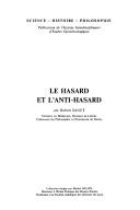 Cover of: Le hasard et l'anti-hasard