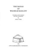 Cover of: The manas of Wilhelm Radloff