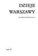 Cover of: Warszawa w latach 1914-1939