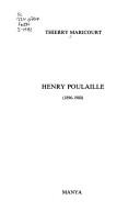 Cover of: Henry Poulaille, 1896-1980