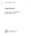 Cover of: Ungkarlshotell by Inger Ström-Billing