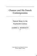 Cover of: Chaucer and his French contemporaries: natural music in the fourteenth century