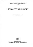 Cover of: Ignacy Krasicki by Józef T. Pokrzywniak