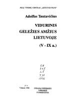Cover of: Vilniaus žemutinės pilies rūmai by [redaktorė, Aušra Klimavičienė].